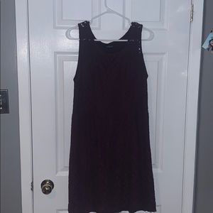 Eclipse Purple Lace Dress